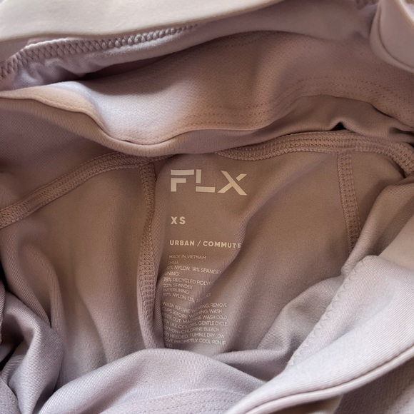 Women's FLX Affirmation Crossback Dress with Built-In Shorts - Picture 3 of 3